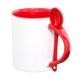 11oz Spoon Mug Red