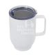 10oz Stainless Steel Vacuum Insulated Coffee Mug with Curved Base + Lid