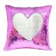 Sequin Cushion Cover Pink