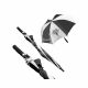Large Golf Umbrella Black & White