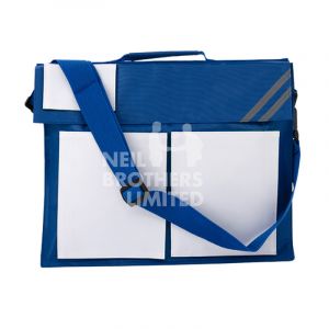 Messenger School Bag Blue