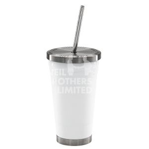 16oz Stainless Steel Straw Cup